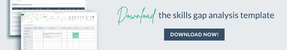 Skills gap analysis template