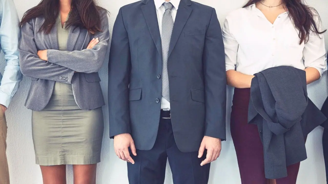 Dress for a job interview