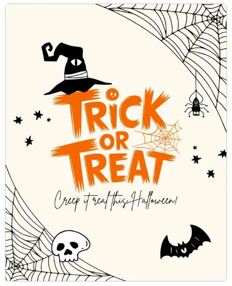 Halloween card