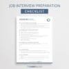 Job Interview Preparation Checklist - Career Reload
