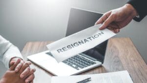 How to write a two weeks' notice