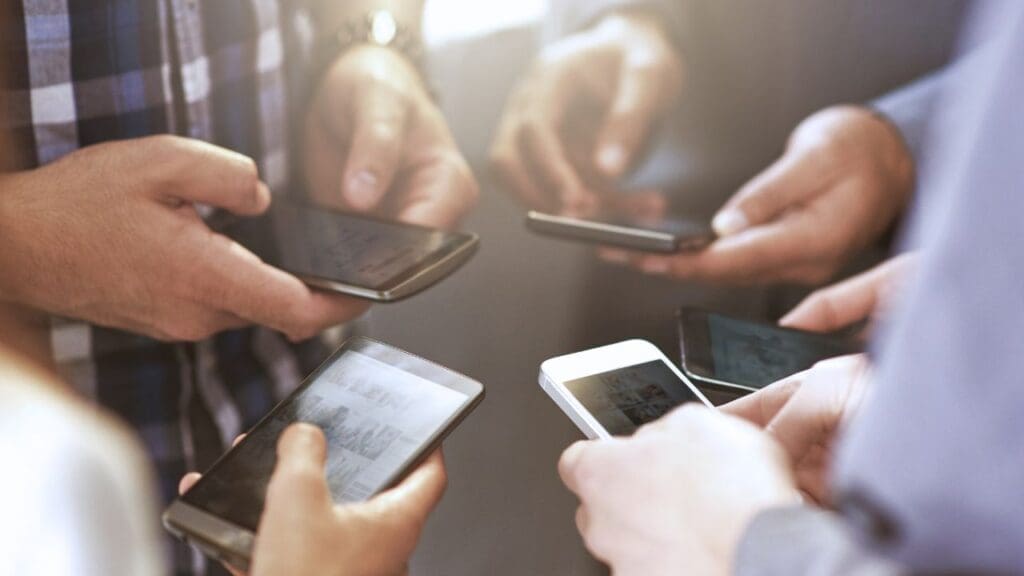 Digital business card QR code