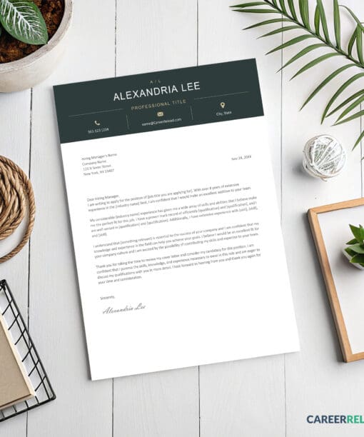 Cover letter design Alexandria