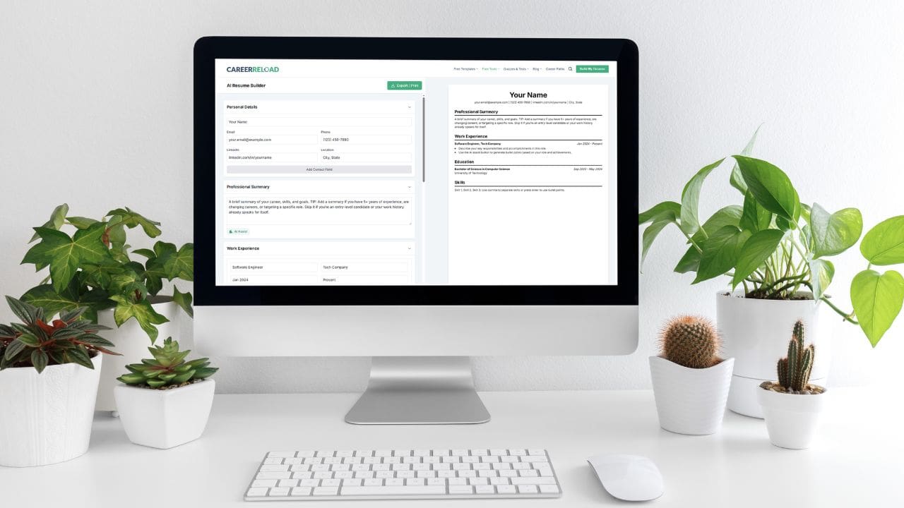 AI resume builder
