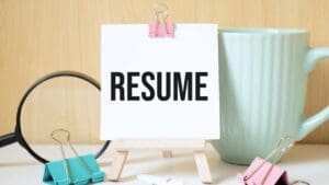 Resume action verbs