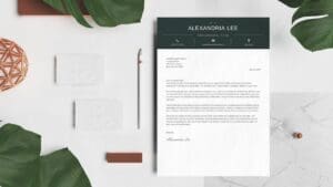 modern cover letter templates