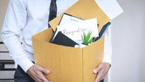 resign from a job you just started